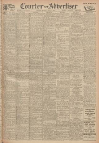 cover page of Dundee Courier published on May 10, 1955