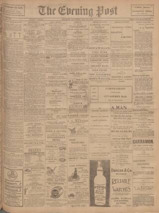 cover page of Dundee Evening Post published on May 10, 1902
