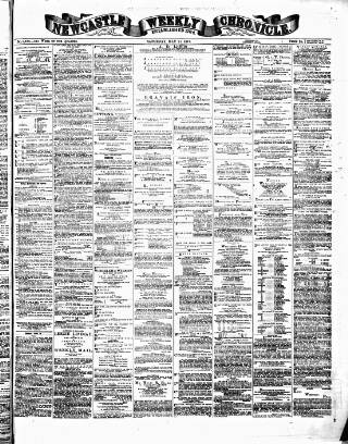 cover page of Newcastle Chronicle published on May 10, 1879