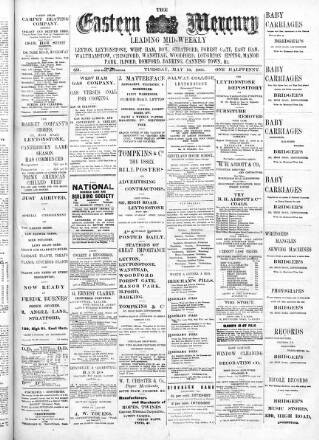 cover page of Eastern Mercury published on May 10, 1904