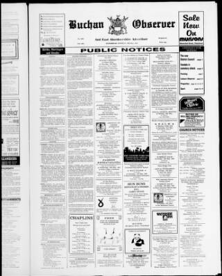 cover page of Buchan Observer and East Aberdeenshire Advertiser published on May 10, 1988