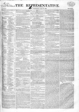 cover page of Representative 1826 published on May 10, 1826