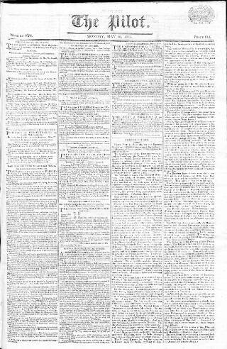 cover page of Pilot (London) published on May 10, 1813