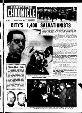 cover page of Leicester Chronicle published on May 10, 1963