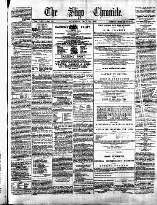 cover page of Sligo Chronicle published on May 10, 1873