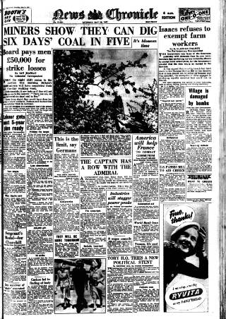 cover page of Daily News (London) published on May 10, 1947