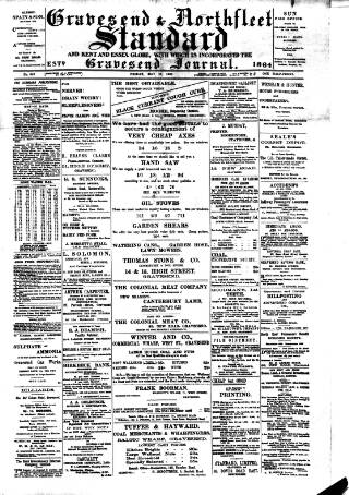 cover page of Gravesend & Northfleet Standard published on May 10, 1907