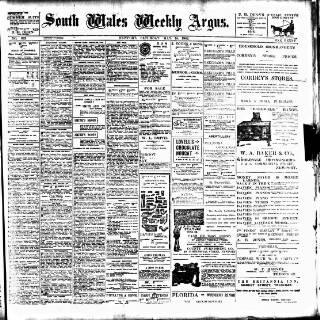 cover page of South Wales Weekly Argus and Monmouthshire Advertiser published on May 10, 1902