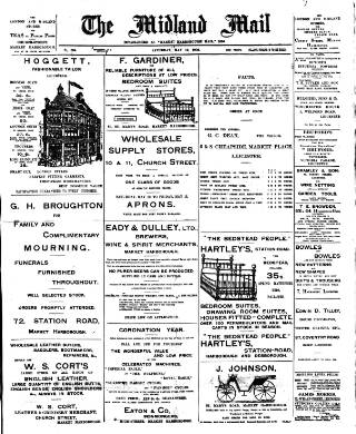 cover page of Midland Mail published on May 10, 1902