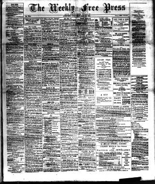 cover page of Weekly Free Press and Aberdeen Herald published on May 10, 1890