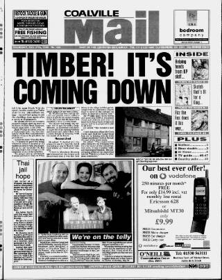 cover page of Coalville Mail published on May 27, 1999