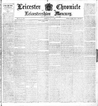 cover page of Leicester Chronicle published on May 18, 1912