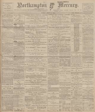 cover page of Northampton Mercury published on May 18, 1900