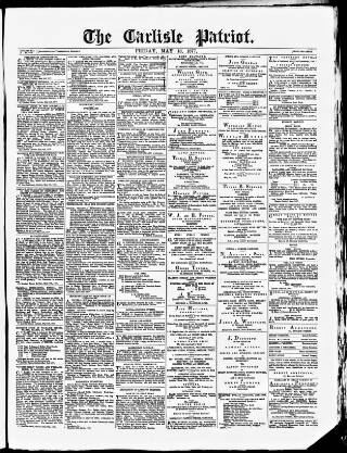 cover page of Carlisle Patriot published on May 18, 1877