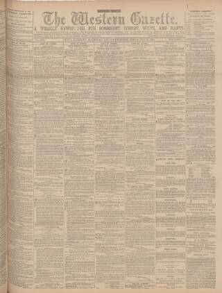 cover page of Western Gazette published on May 18, 1894