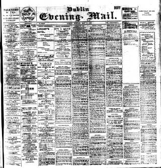 cover page of Dublin Evening Mail published on May 18, 1903
