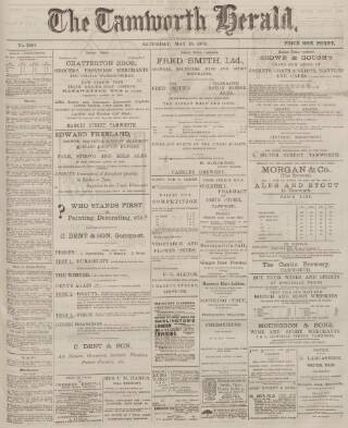 cover page of Tamworth Herald published on May 18, 1901