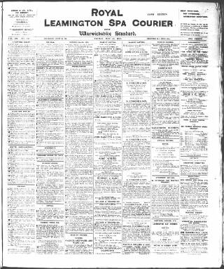 cover page of Leamington Spa Courier published on May 18, 1917