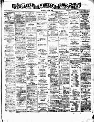 cover page of Newcastle Chronicle published on May 18, 1878