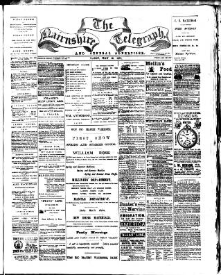cover page of Nairnshire Telegraph and General Advertiser for the Northern Counties published on May 18, 1887