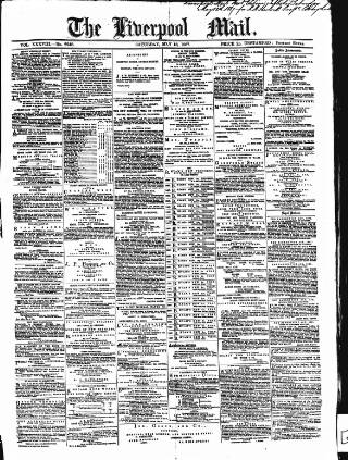 cover page of Liverpool Mail published on May 18, 1867