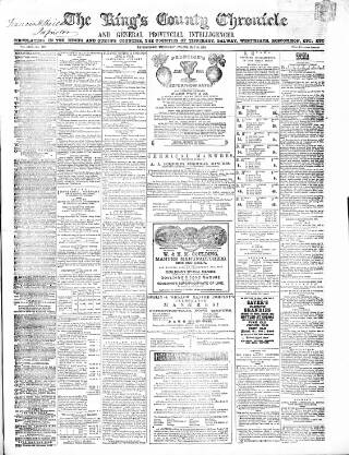 cover page of Kings County Chronicle published on May 18, 1870