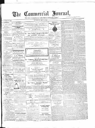 cover page of Commercial Journal published on May 18, 1872