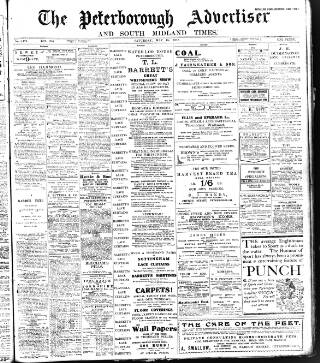 cover page of Peterborough Advertiser published on May 18, 1912