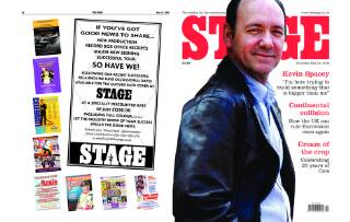 cover page of The Stage published on May 18, 2006