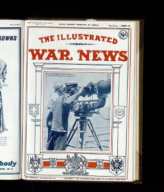 cover page of Illustrated War News published on May 30, 1917