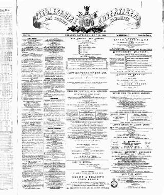 cover page of Peeblesshire Advertiser published on May 18, 1889