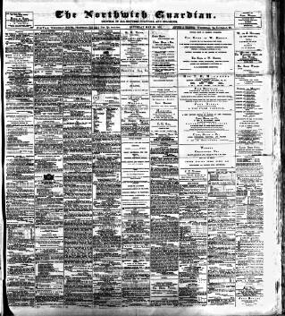 cover page of Northwich Guardian published on May 18, 1901