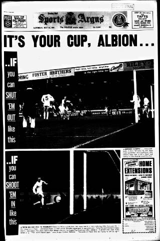 cover page of Sports Argus published on May 18, 1968