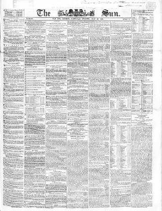 cover page of Sun (London) published on May 18, 1867