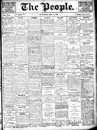 cover page of Wexford People published on May 18, 1907