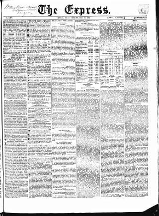 cover page of Express (London) published on May 18, 1866