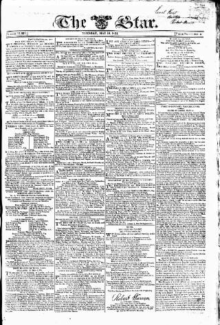 cover page of Star (London) published on May 18, 1824