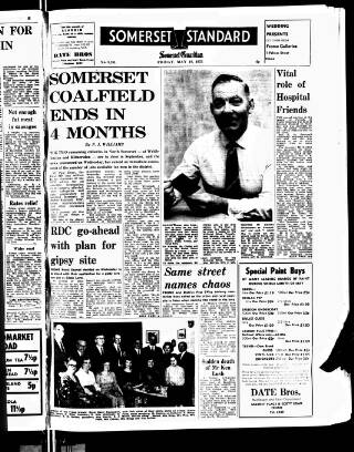 cover page of Somerset Standard published on May 18, 1973
