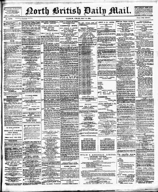 cover page of North British Daily Mail published on May 18, 1894
