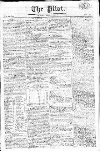 cover page of Pilot (London) published on May 18, 1812