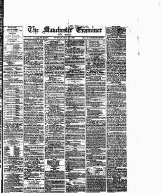cover page of Manchester Daily Examiner & Times published on May 18, 1875