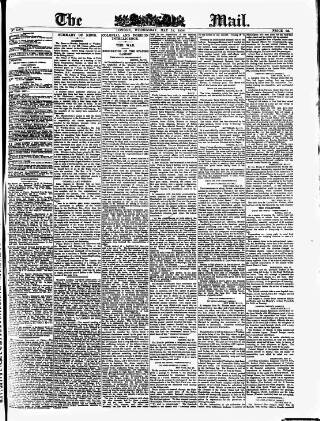 cover page of Evening Mail published on May 18, 1898