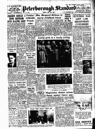cover page of Peterborough Standard published on May 18, 1951