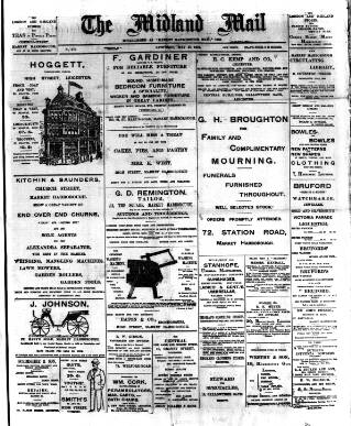 cover page of Midland Mail published on May 18, 1901