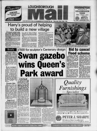 cover page of Loughborough Mail published on May 18, 1989