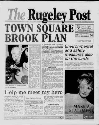 cover page of Rugeley Post published on May 27, 1999