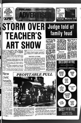 cover page of Fenland Citizen published on May 18, 1983
