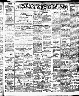 cover page of Weekly Scotsman published on May 18, 1889