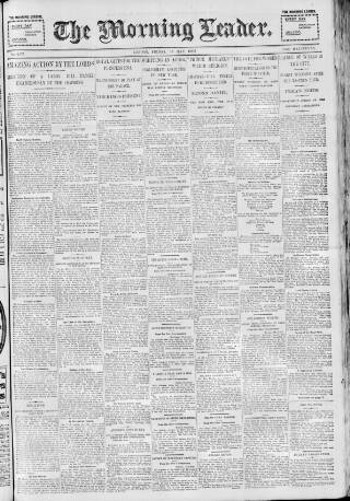 cover page of Morning Leader published on May 18, 1906