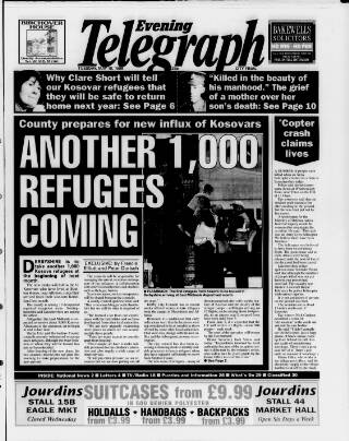 cover page of Derby Daily Telegraph published on May 18, 1999